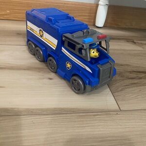 Blue Police Rescue Truck Toy paw patrol big rig